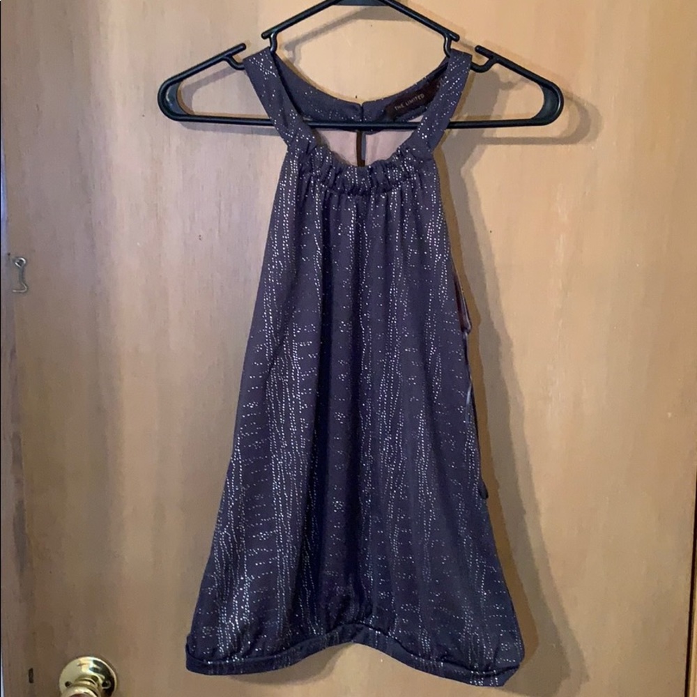 Textured halter top
